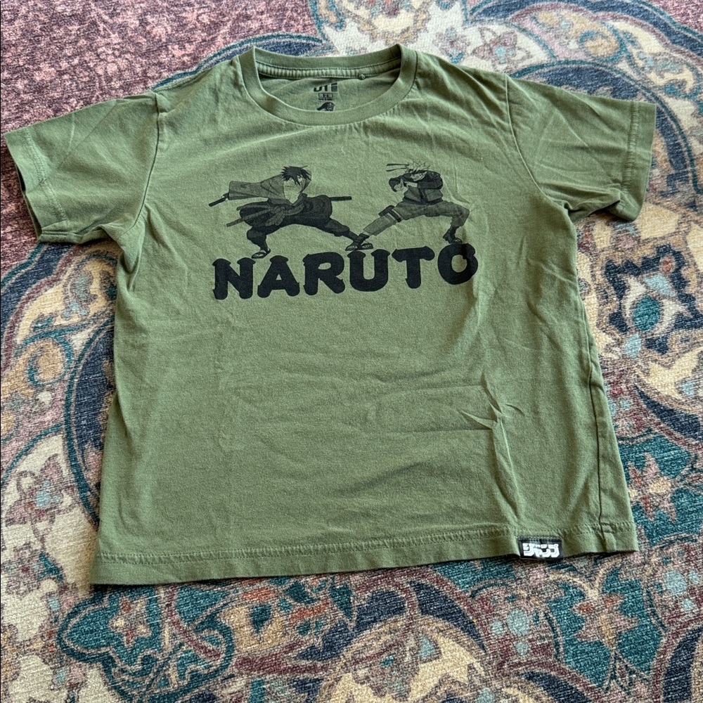 Naruto kids shirt Uniqlo 5-6